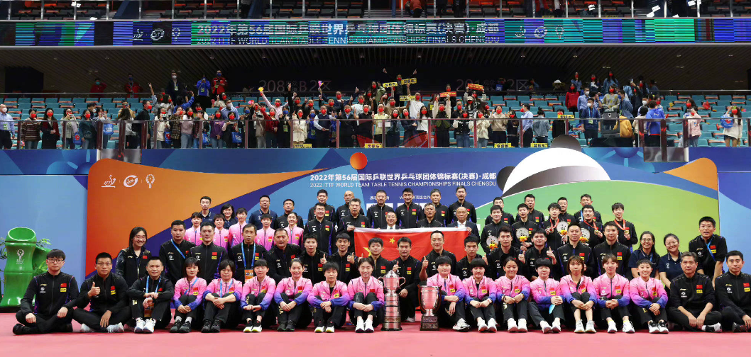 世界赛舞台，乒乓球代表国家出征荣耀