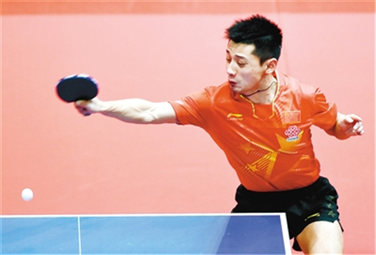 德国队逆转英格兰队，张继科点燃赛场